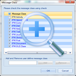Check the Message class using check box.